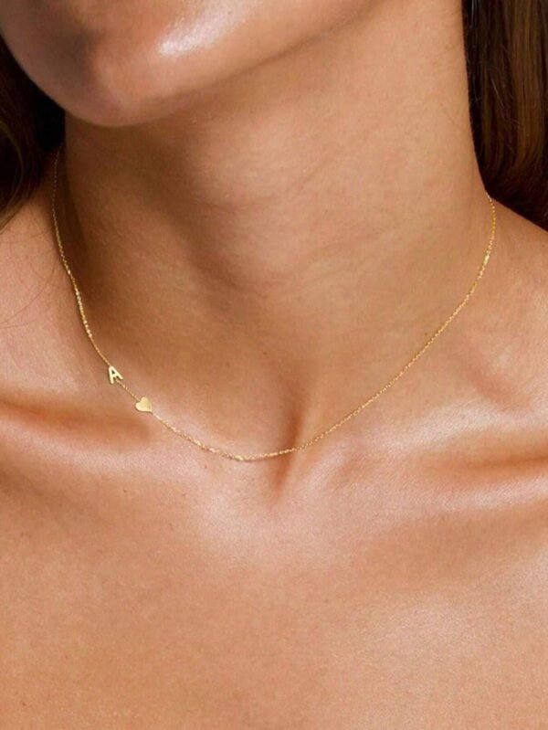 1 Collier Initiale Personnalisée – Image 12