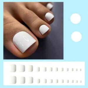 24 pcs stickers ongles orteils