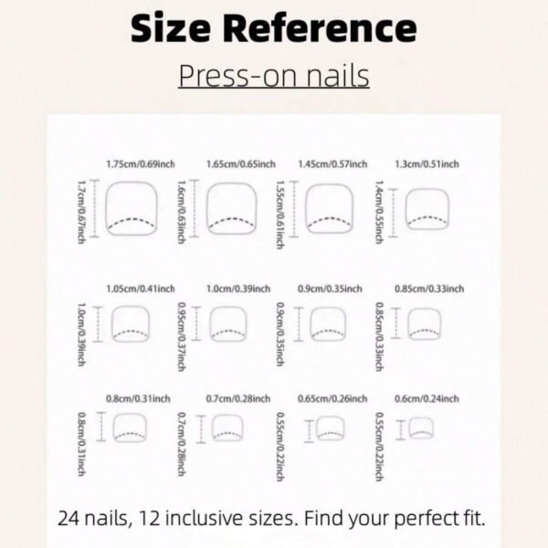 24 pcs stickers ongles orteils – Image 5