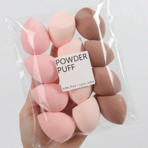 12 pcs Éponges beauté moyenne
