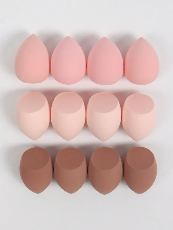 12 pcs Éponges beauté moyenne – Image 4