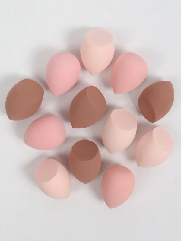 12 pcs Éponges beauté moyenne – Image 5