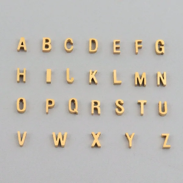 Set 2 Colliers Perles Initiales – Image 4