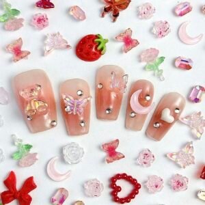 50 pcs Charms divers formes