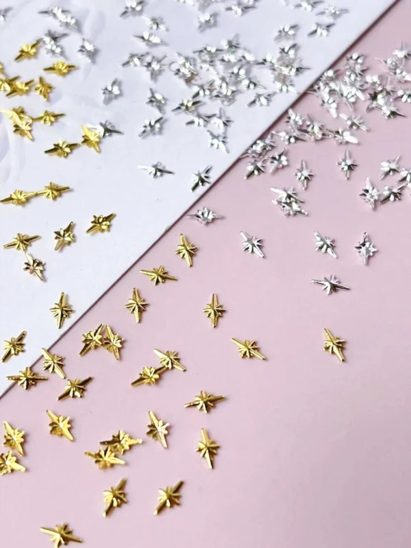 500 pcs Décorations rivets étoiles – Image 6