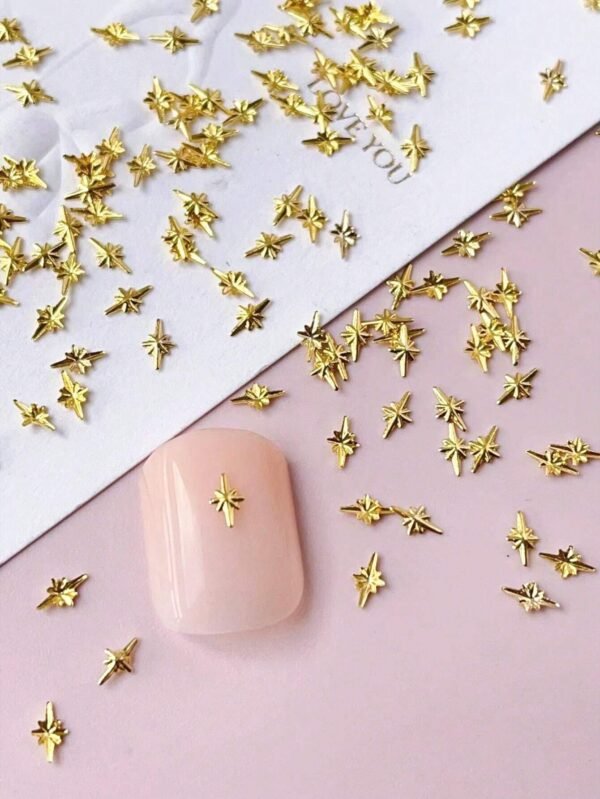 500 pcs Décorations rivets étoiles – Image 7