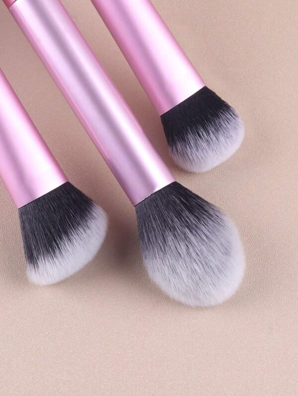 7 pcs pinceaux maquillage rose – Image 6