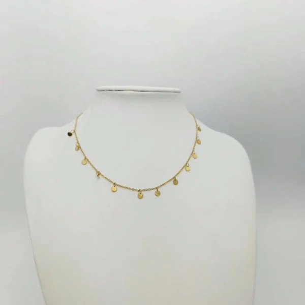 1 Collier Multi-cercles Dé