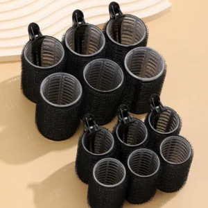 18 pièces Rouleaux cheveux + pinces
