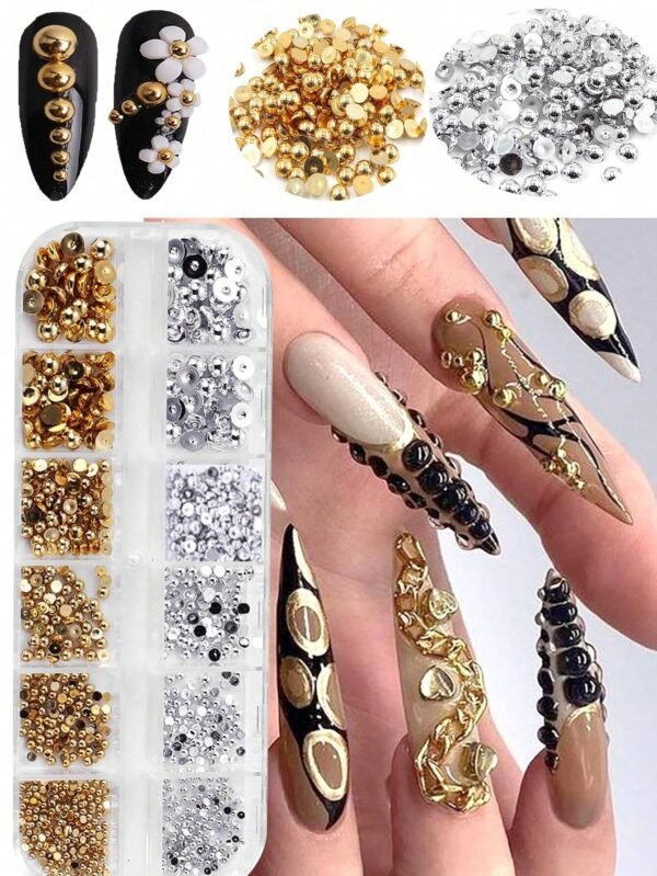 12 grilles perles or – Image 2