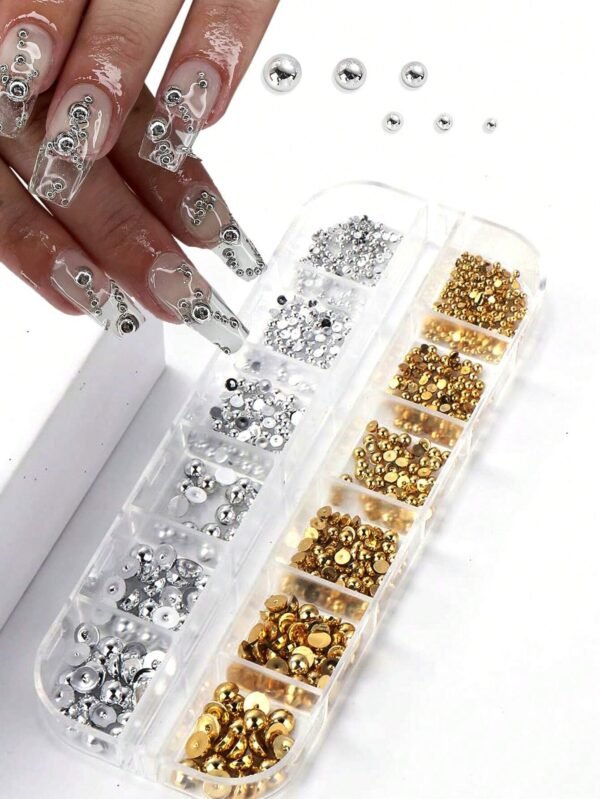 12 grilles perles or – Image 5