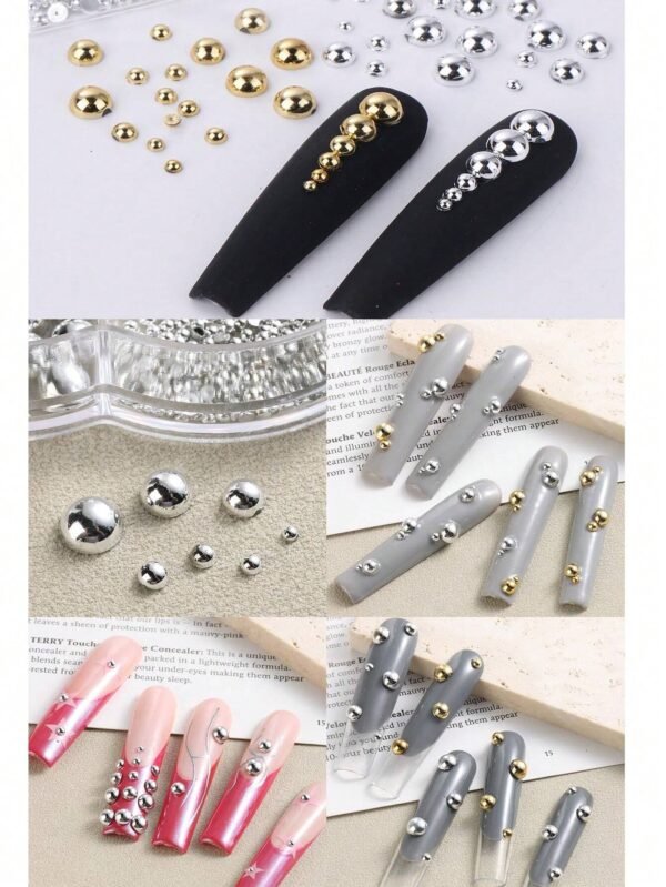 12 grilles perles or – Image 3