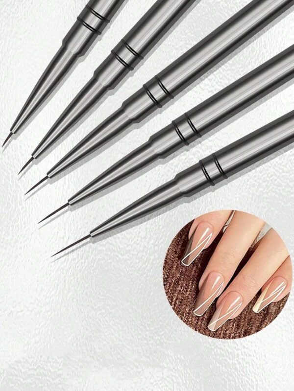 5 pcs pinceaux liner dessin – Image 5
