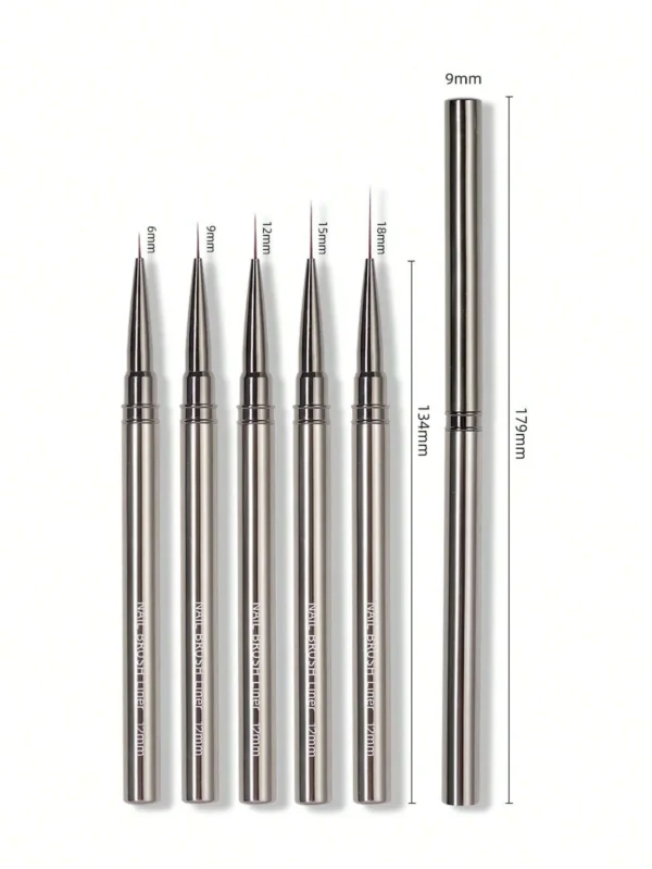 5 pcs pinceaux liner dessin – Image 10