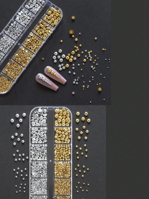 12 grilles perles or – Image 7