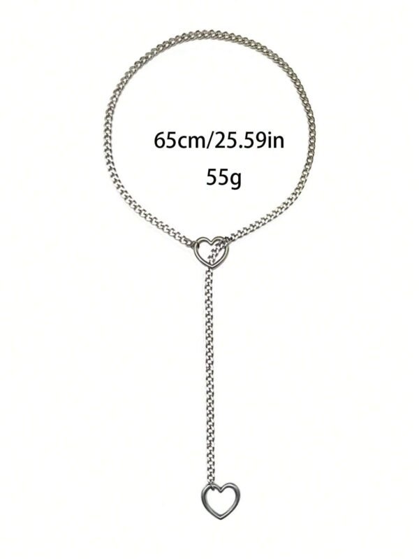 Collier Punk Cœur Métal – Image 5