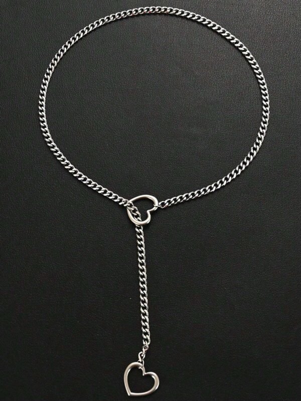 Collier Punk Cœur Métal – Image 9
