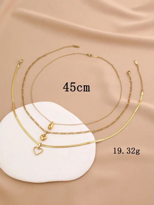 Set 3 Colliers Pendentifs Dés – Image 3