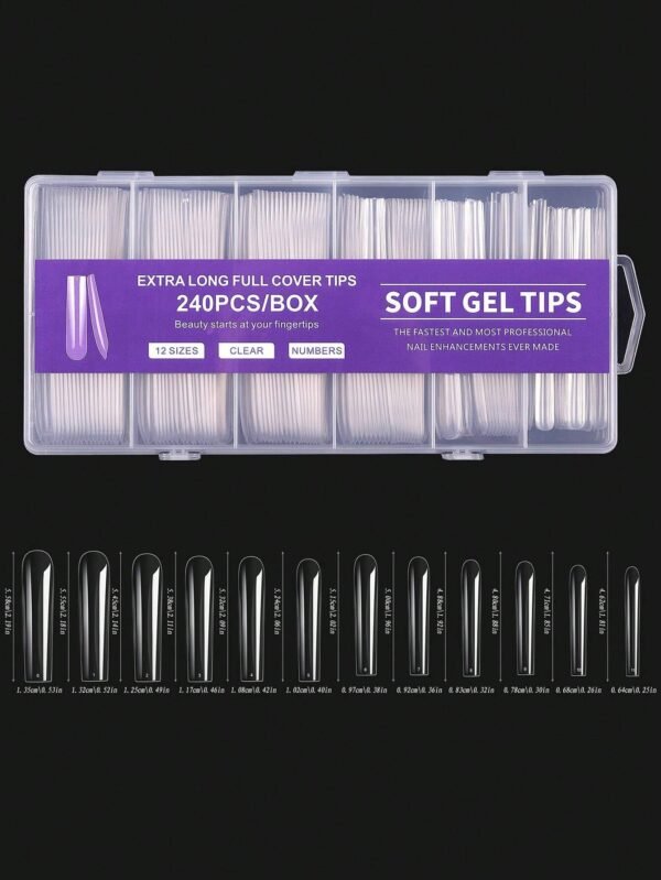 240 pcs ongles XXL ballerine – Image 4
