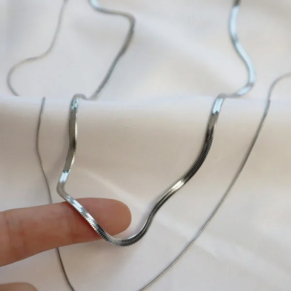 Collier  serpent double – Image 5