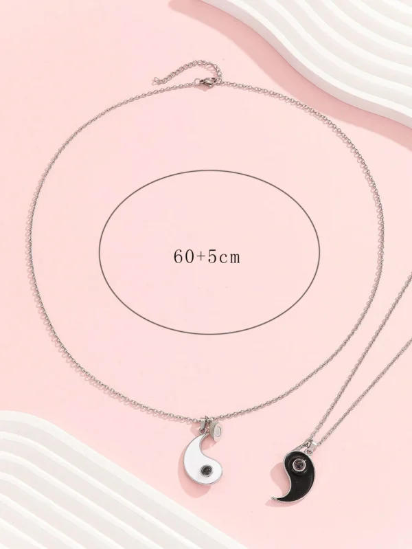 2 Bracelets Couple YinYang – Image 11