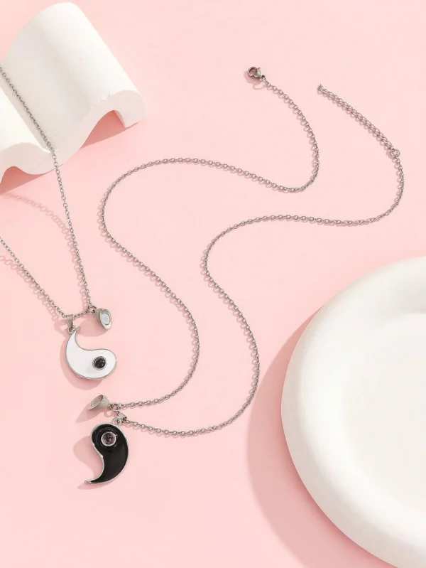 2 Bracelets Couple YinYang – Image 6