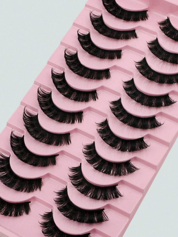 10 paires cils doux réutilisables – Image 4