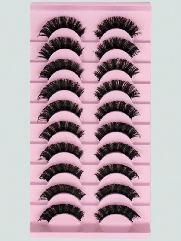 10 paires cils doux réutilisables – Image 5
