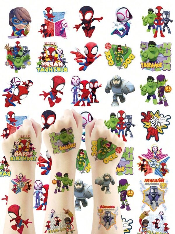 20 feuilles tattoos Disney kawaii – Image 3