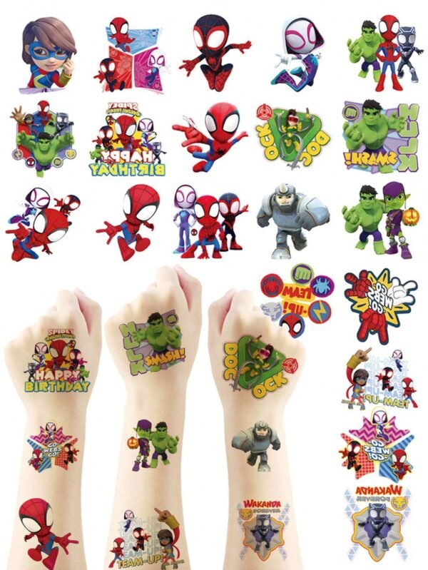 20 feuilles tattoos Disney kawaii – Image 4