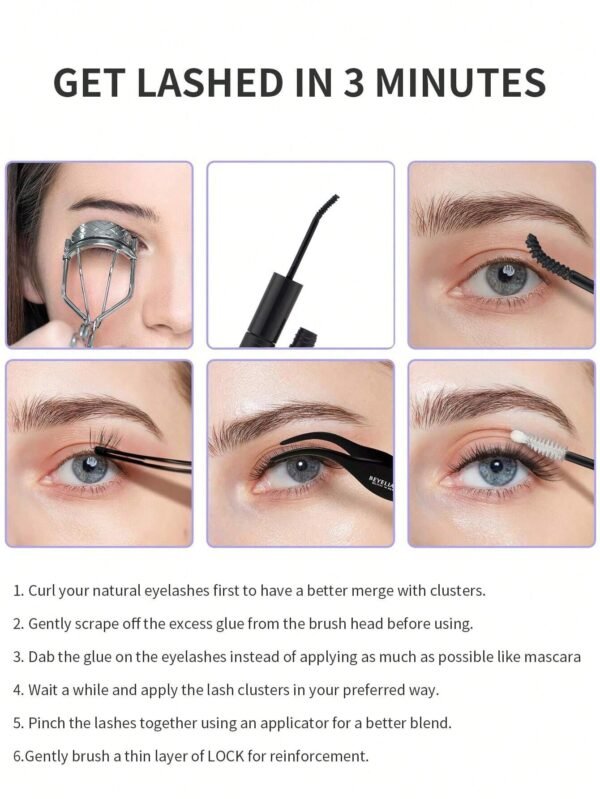Colle et scellant cils 6 ml – Image 5
