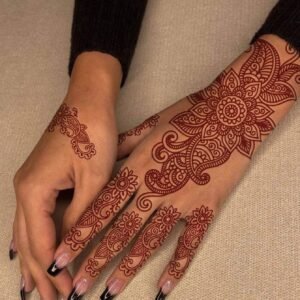 10 pcs tatouages henné rouges