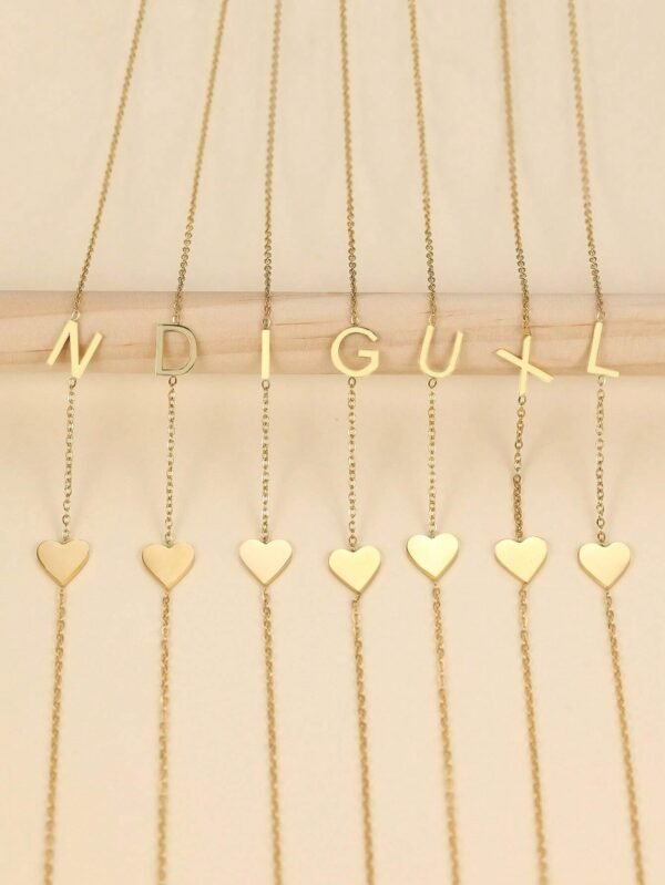1 Collier Initiale Personnalisée – Image 5