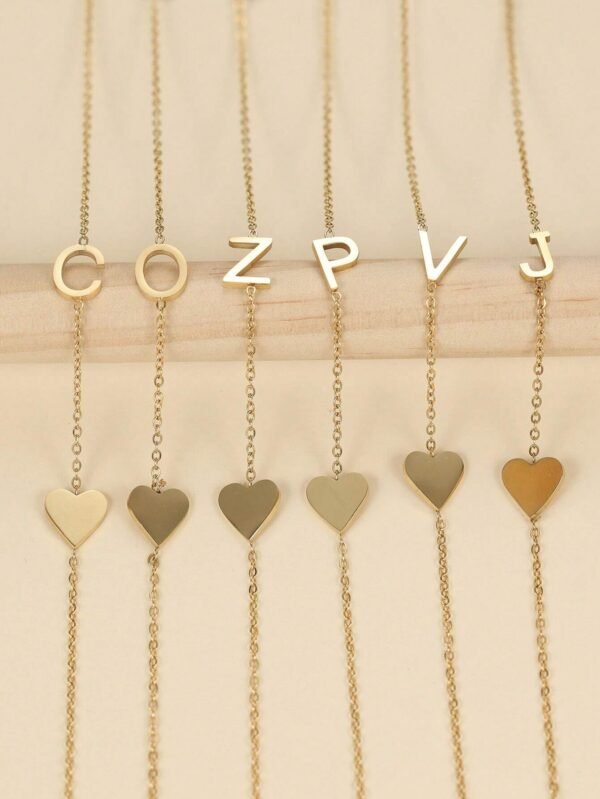 1 Collier Initiale Personnalisée – Image 6