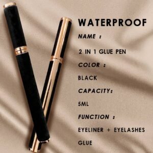 Stylo colle faux cils 2 en 1