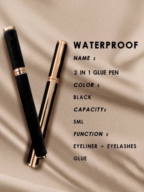 Stylo colle faux cils 2 en 1 – Image 2