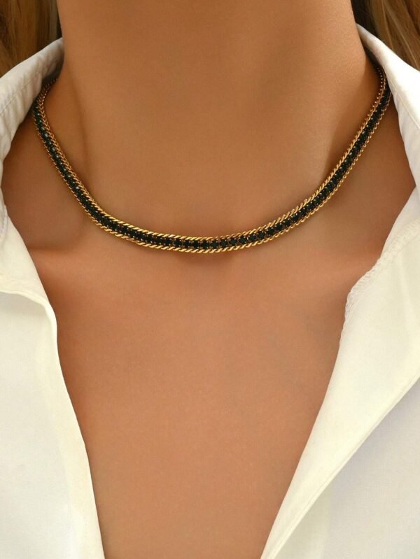 Collier Zircone Strass Luxe – Image 6