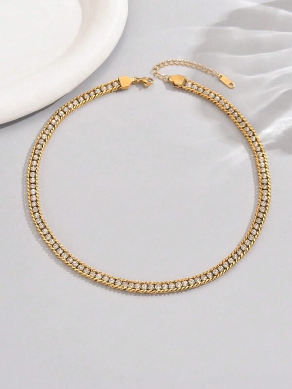 Collier Zircone Strass Luxe – Image 8
