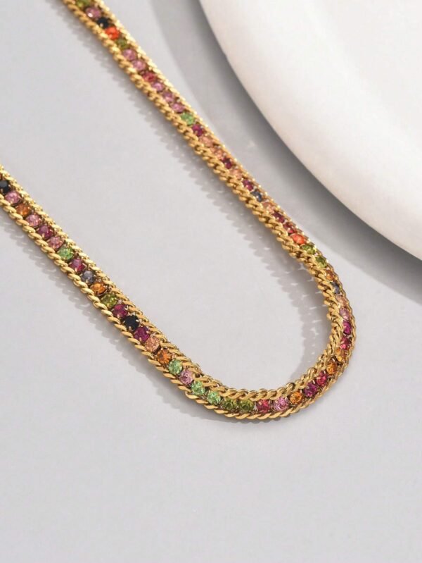 Collier Zircone Strass Luxe – Image 10