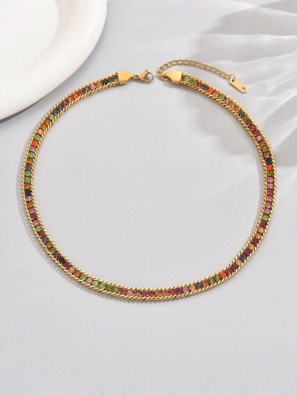 Collier Zircone Strass Luxe – Image 15