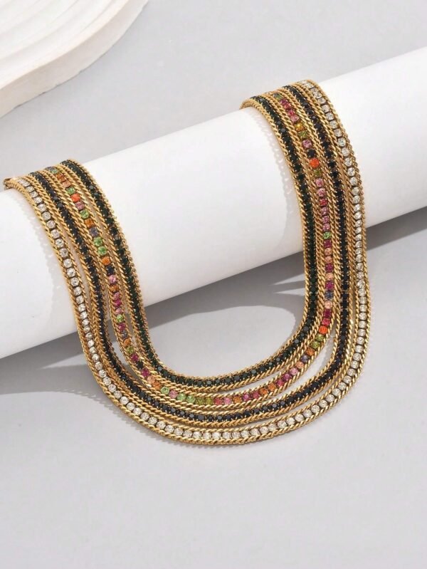 Collier Zircone Strass Luxe – Image 12