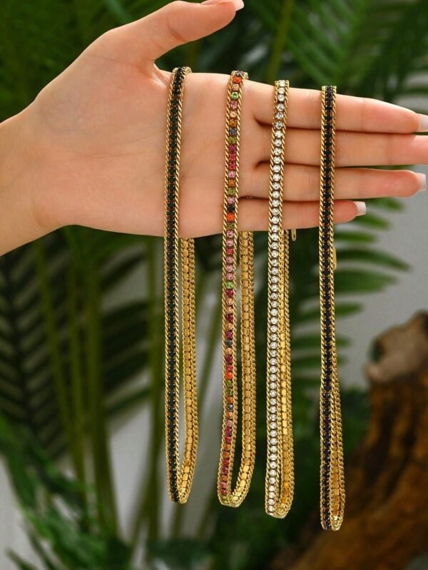 Collier Zircone Strass Luxe – Image 11