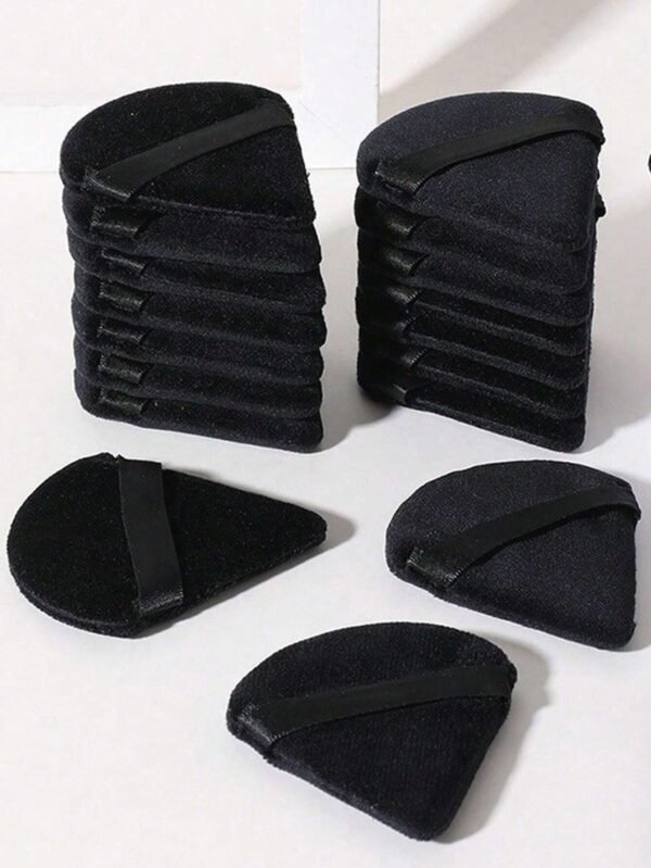 10 pcs houppettes triangle mini