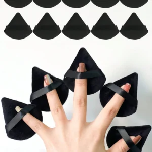 10 pcs Éponges poudre velours