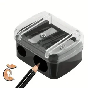 1 pc Taille-crayon double trou