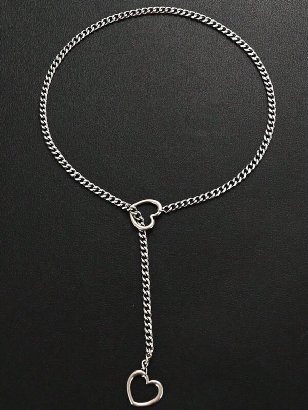 Collier Punk Cœur Métal – Image 4
