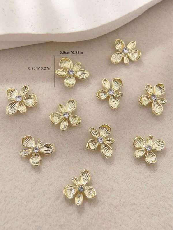 10 pcs Outils perçage fleurs – Image 3