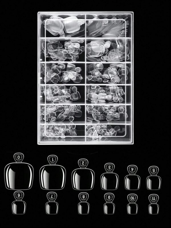 240 pcs embouts orteils transparents – Image 4