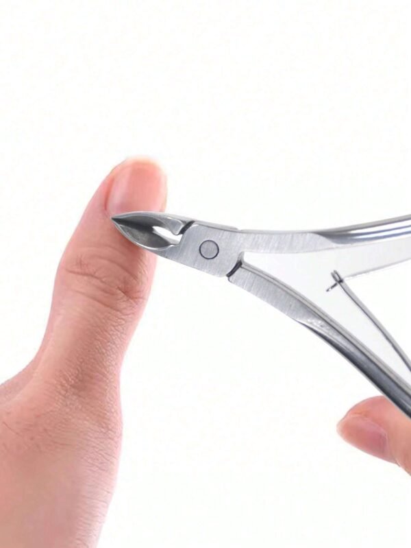 2 pcs coupe-cuticules inox – Image 3