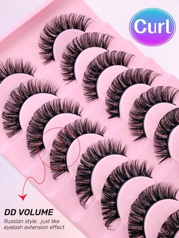 10 paires cils russes – Image 3